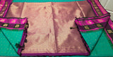 KSS - Dark Sea Green/Wine Korvai