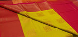 KSS - Mustard Yellow/Tomato Pink Korvai