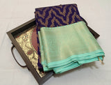 KSS - Dark Blue/Green Korvai