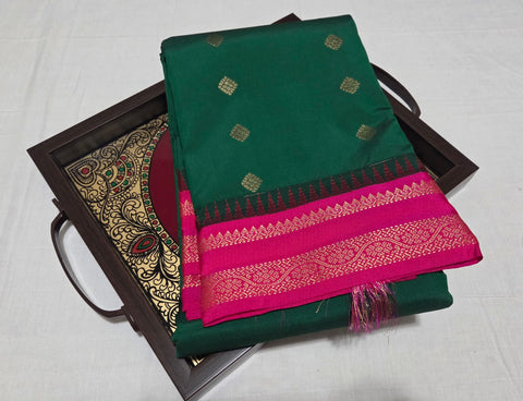 KSS - Emerald Green/Pink Korvai