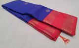 KSS - Blue/Peachy Orange Korvai