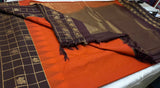 KSS - Rustic Orange/Brown Korvai
