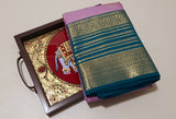 KSS - Lavendar/Green Vaira Oosi Bhuttis
