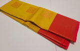 KSS - Mustard Yellow/Tomato Pink Korvai