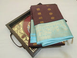 KSS - Geva Brown/Blue Korvai