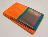 KSS - Orange/Rama Blue korvai