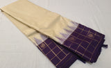 KSS - Ivory/Wine Korvai
