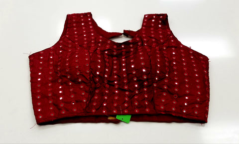 RM - Maroon - Banaras Silk