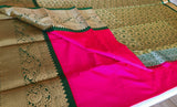 KSS - Rani Pink/Green Korvai
