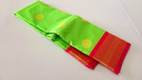 KSS - Parrot Green/Pink Korvai