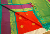 KSS - Rustic Orange/Sea Green Korvai
