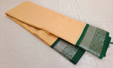 KSS - Beige/Green Korvai