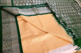 KSS - Beige/Green Korvai