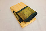 KSS - Beige/Green Korvai