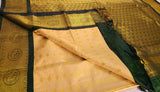 KSS - Beige/Green Korvai
