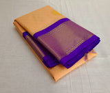 KSS - Beige/Violet Korvai