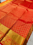 KHEE - Double shaded Rustic Orange /Double shaded Tomato Pink