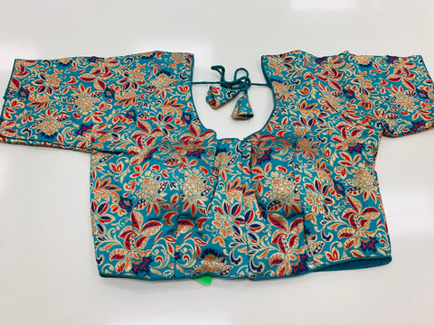RM - Sea Green - Meenakari floral